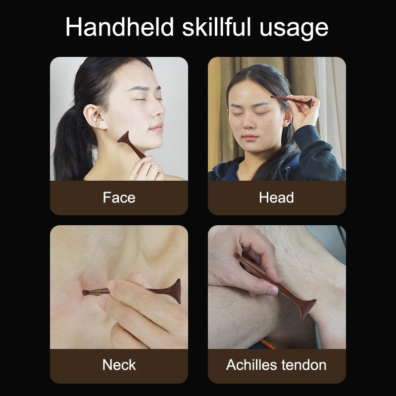 Gesundheitspflege Sandelholz Gua Sha Brett Stick Therapie Massagestab Lymphdrainage Massage Schaben Zur Entspannung Und Erholung