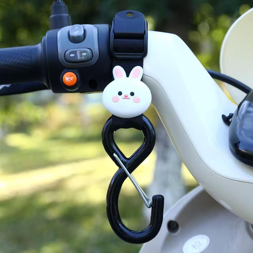 Cartoon Baby Stroller Nylon Front Hook for Electric Scooter