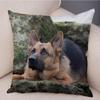 Pet Animal German Shepherd Dog Pillow Case Covers Cushion Cover for Sofa Home Decor Pillowcase