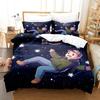 Cartoon Bee PuppyCat Bedding Set Duvet Cover Bed Set Quilt Cover Pillowcase Comforter king Queen Size Boys Adult Bedding Set