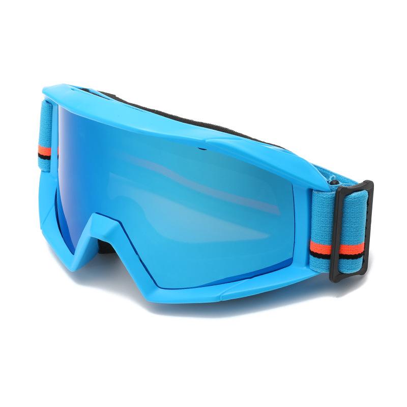 Anti-fog Mountaineering Ski Goggles with Mirror Box Outdoor Snow Wind Goggles