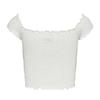 Tommy Jeans Womens/Ladies Mini Logo Off Shoulder Slim Smock Top
