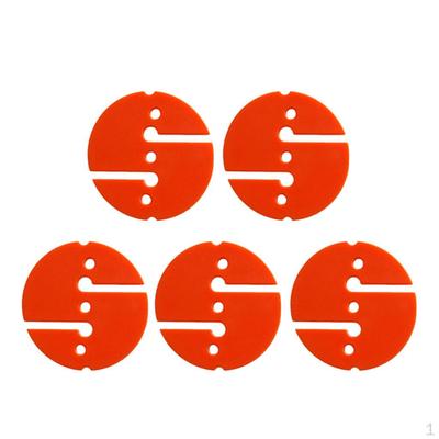5PcsLine Round Marker for Underwater Scuba Diving Wreck Dive