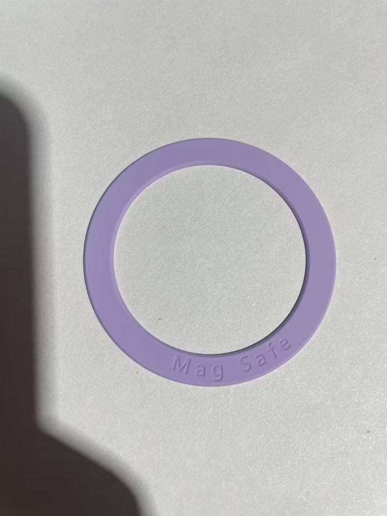Magsafe Wireless Charging Phone Case with Magnetic Ring and Silicone Sheet