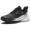 Anta C37 Series 4.0 Shock Absorbing Durable Low Top Running Shoes Men Sneaker Black Silver 912345538-5