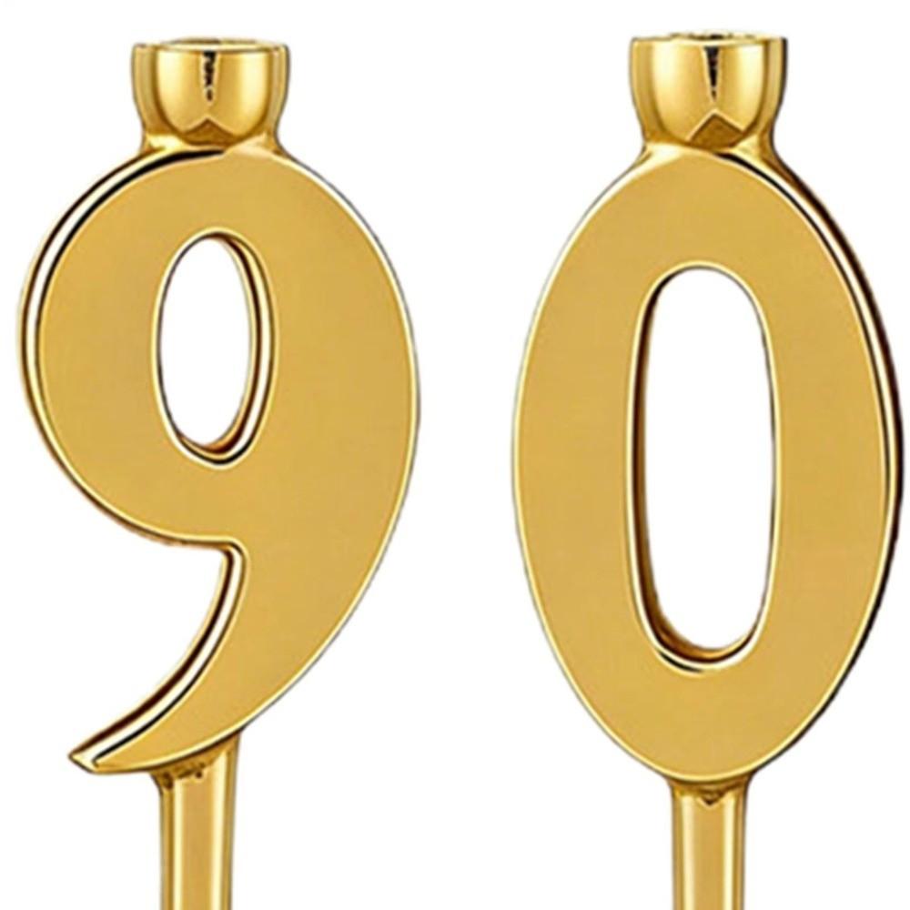 Number Metal Number Candle Holder Set DIY Candles Holders Sets Gifts Birthday Candles Stand