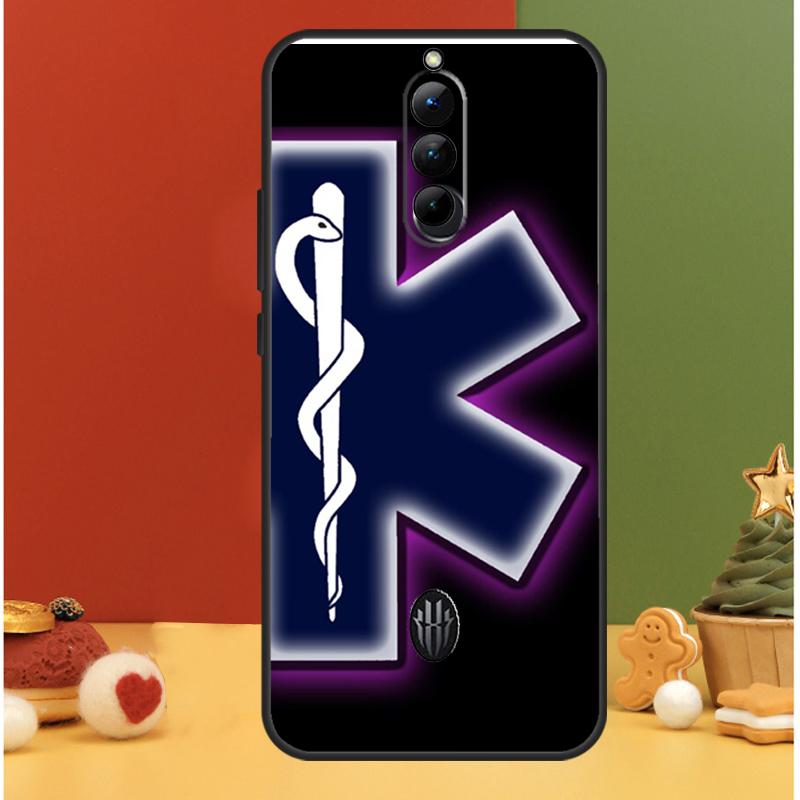 Emergency Medical Star of Life Case For ZTE Nubia Red Magic 8 8S 9 Pro Plus RedMagic 5G 5S 6R 6S 7S 6 7 Pro Back Cover