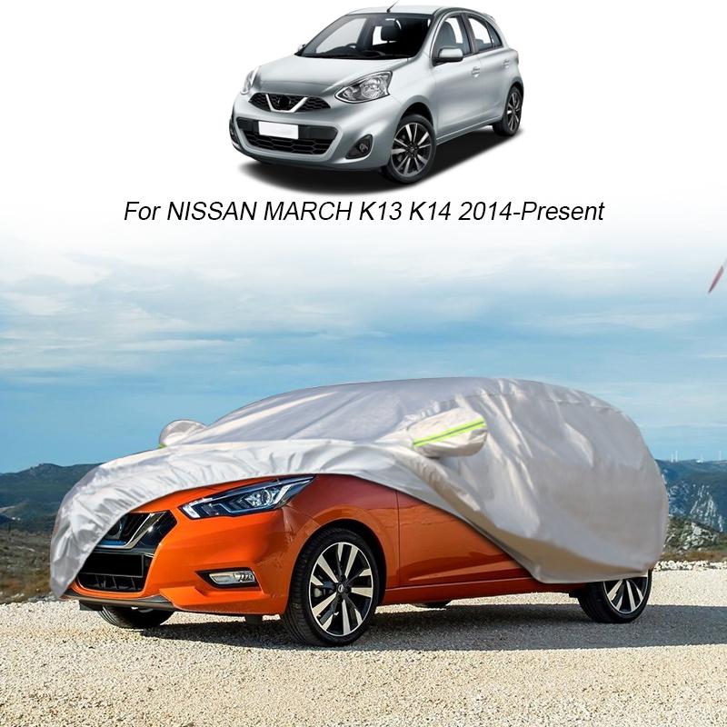 Car Cover Rain Frost Snow For Nissan Altima L34 LEAF March Maxima NOTE Sentra Sentra Sylphy Tiida Versa Sunny Dust Waterproof