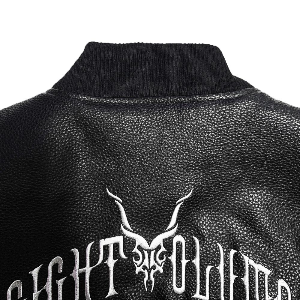 Eightvolume Ev N.B Leather Stadium Jacket (Limited Edition)