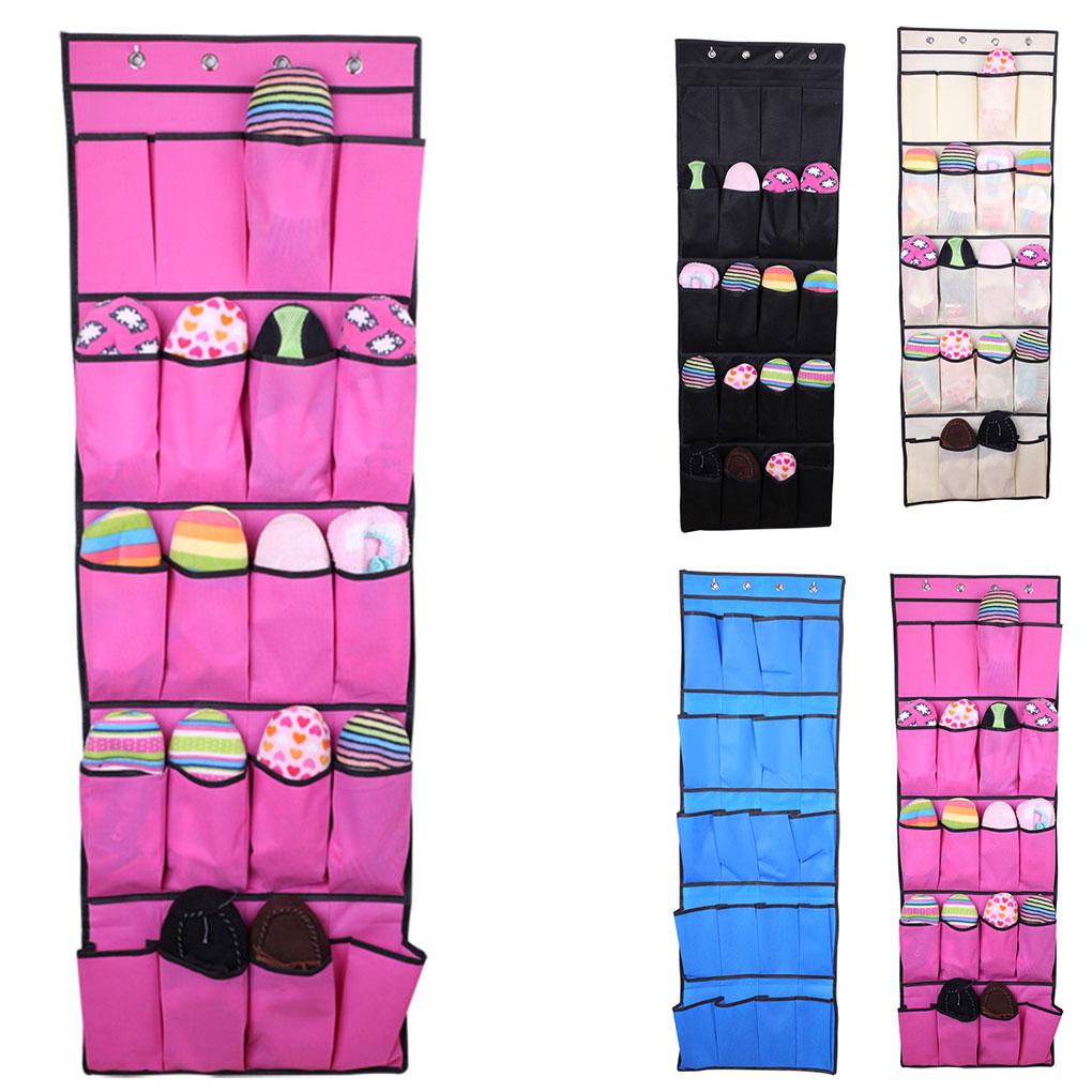 Over the Door Shoe Organizer Rack Hanging Storage Space Saver Hanger