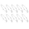 10Pcs Metal Made Metal Test Tube Holder Lightweight Centrifuge Tube Clamp  Tube Holding Use