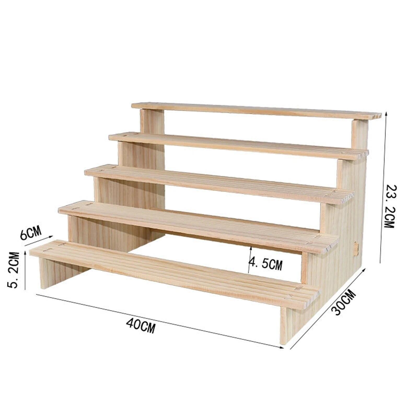 

Рама из цельного дерева ручной работы для витрины дома, детские подставки для хранения, сращивание моделей автомобилей, лестница, стойка для демонстрации