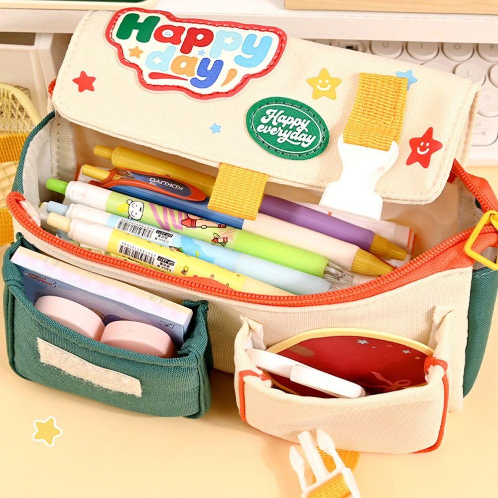 High Appearance Pencil Case Large Capacity Pen Bag New Stationery Organizer  Students