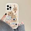 Cartoon Capybara Phone Case Hard Leather For iPhone 16 15 14 13 12 Mini 11 14 Pro Max Xs X Xr 7 8 Plus Fundas