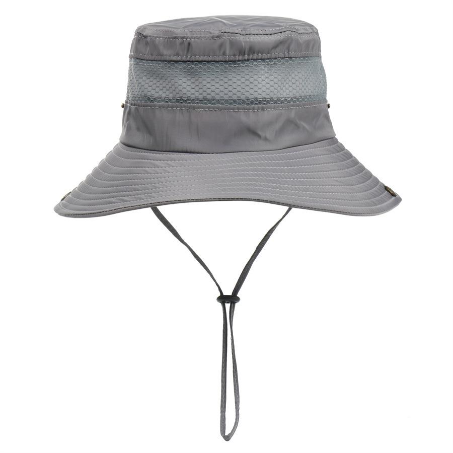 New men's and women's bucket hat big edge sun hat outdoor mountaineering sun protection fishing hat quick drying sun hat