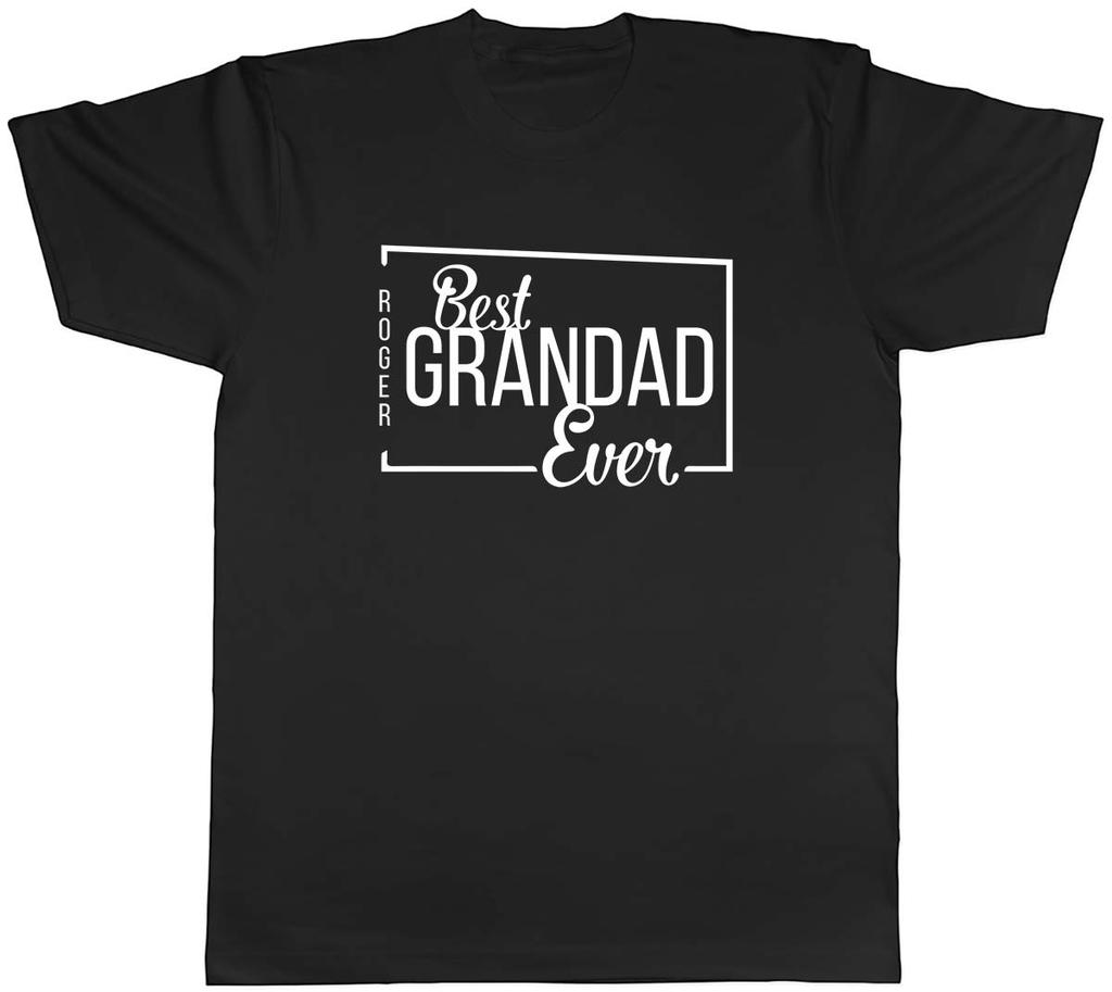 Personalised Best Grandad Ever Unisexs Unisex TShirt Tee