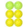 3Pcs Foam Pickleball Balls Sturdy Professional Home Soft Noise Reducing 74mm