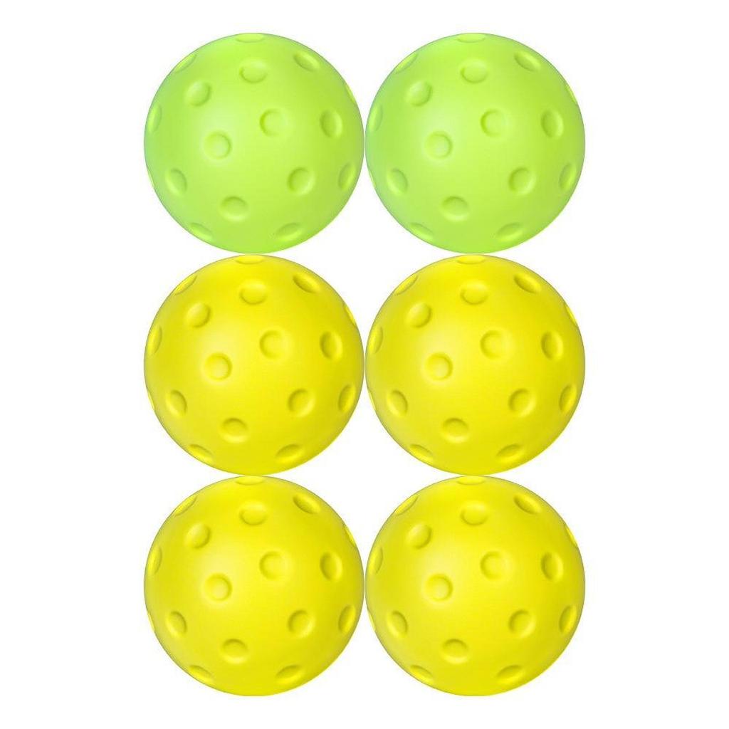3Pcs Foam Pickleball Balls Sturdy Professional Home Soft Noise Reducing 74mm