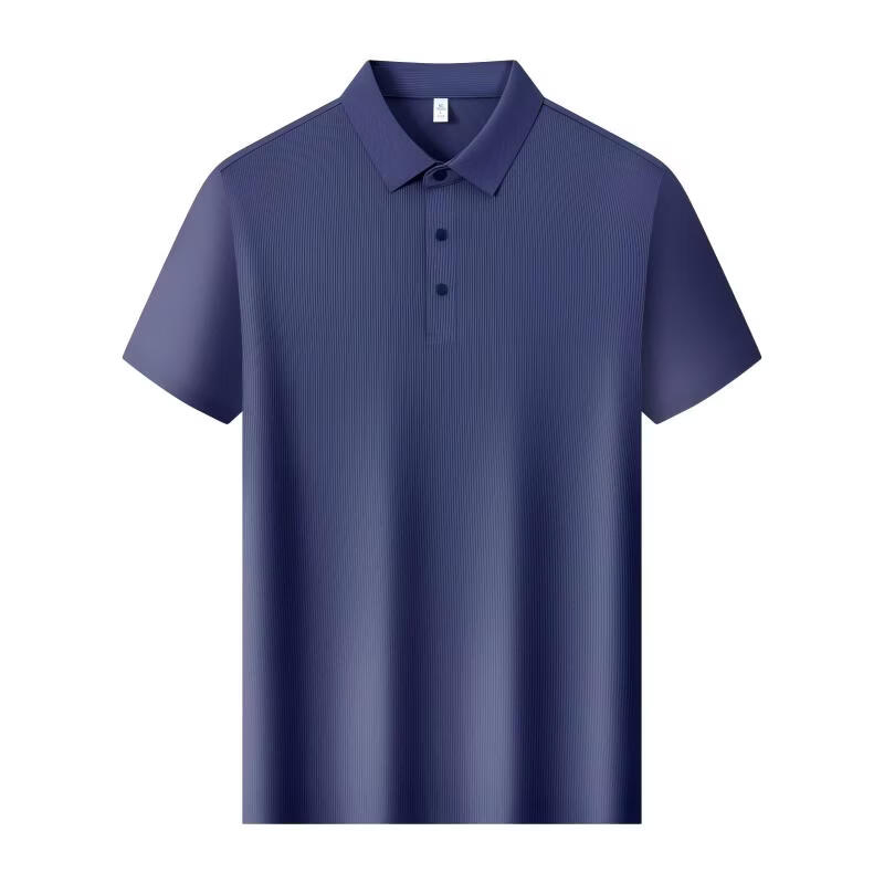 QIAOGERUI Men's Ice Cool Breathable Polo T-Shirt