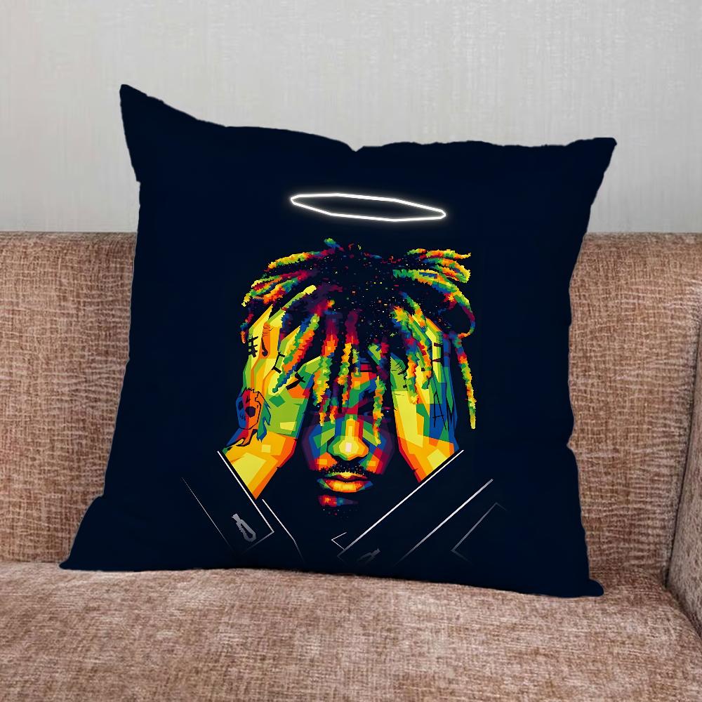 J-Juice Singer W-WRLD Pillow Case For Home Bedroom Car Office Decoration Living Room Sofa Cushion Cover Suitable