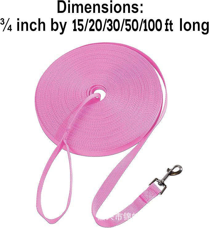 Extra Long Wide Pet Leash: Robust Training and Tracking Rope for Large Dogs