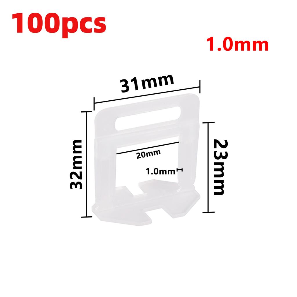 1/1.5/2/2.5/3mm Wall Floor Tile Leveling System Clips Ceramic Leveler Spacer Plier Wadge Kit For Tile Laying Construction Tools
