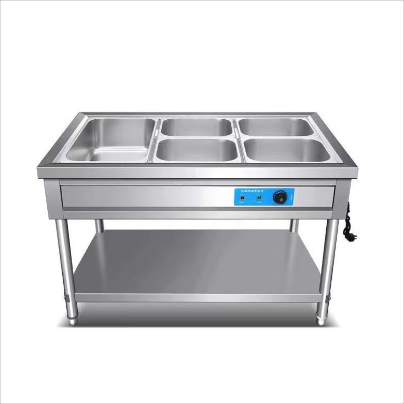

Shengxin Stainless Steel Heated Food Serving Table