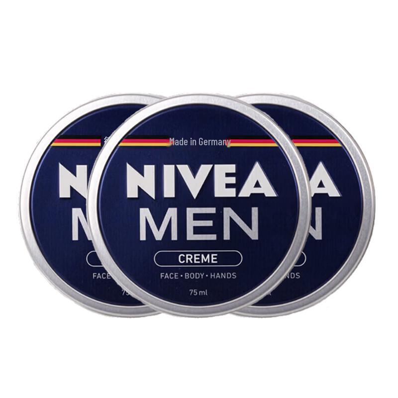 NIVEA Men s Refreshing Moisturizing Cream 3 x 75ml