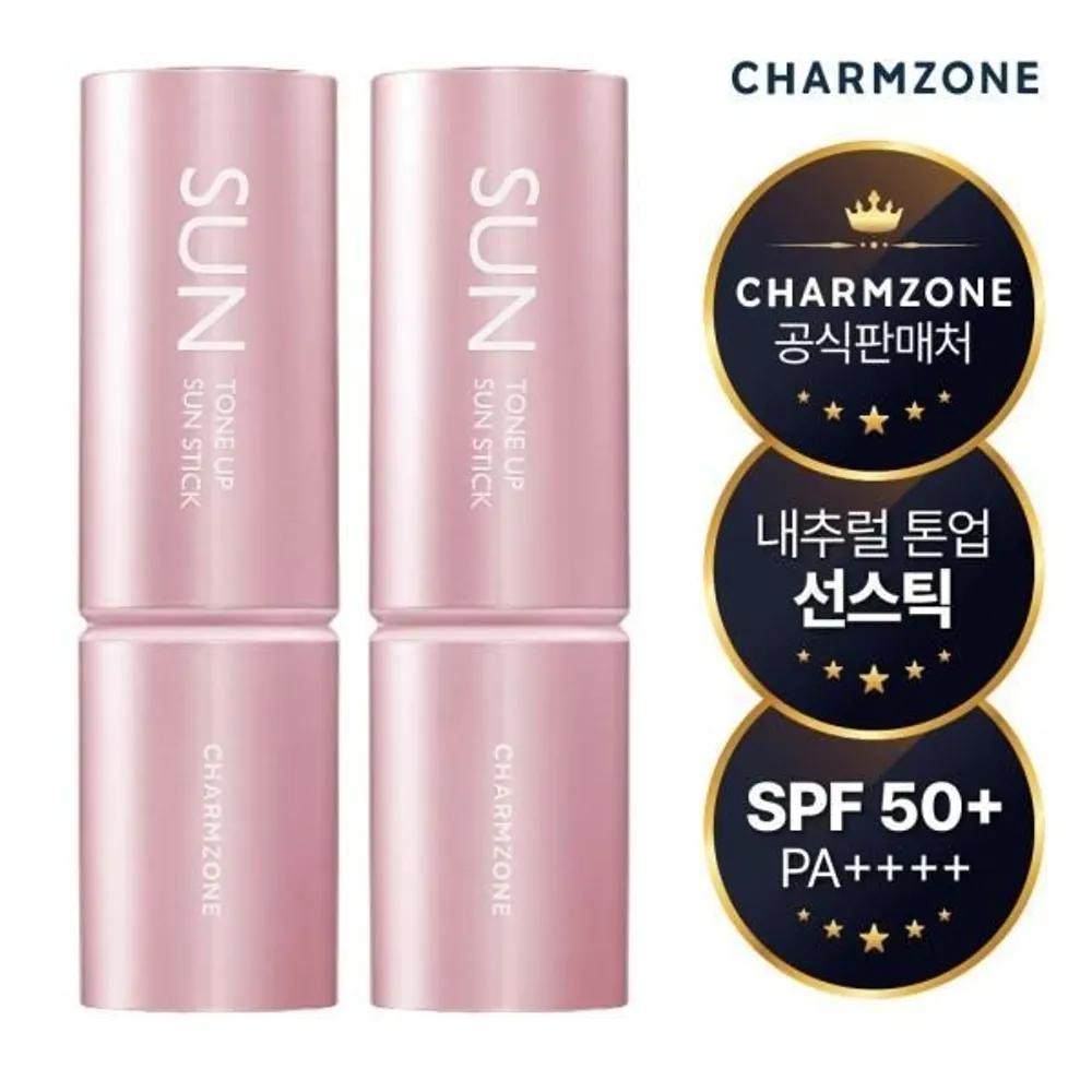 

[CHARMZONE] Tone-Up Sun Stick SPF50+ PA++++ 2 Pieces