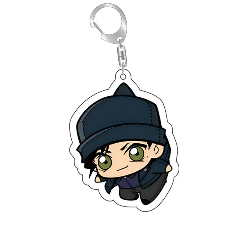 Anime Detective Conan Niedlicher Schlüsselanhänger Kawaii Cartoon Schlüsselanhänger Taschenzubehör & Trendiges Geschenk Baji Zubehör Sammlerstück für Fans