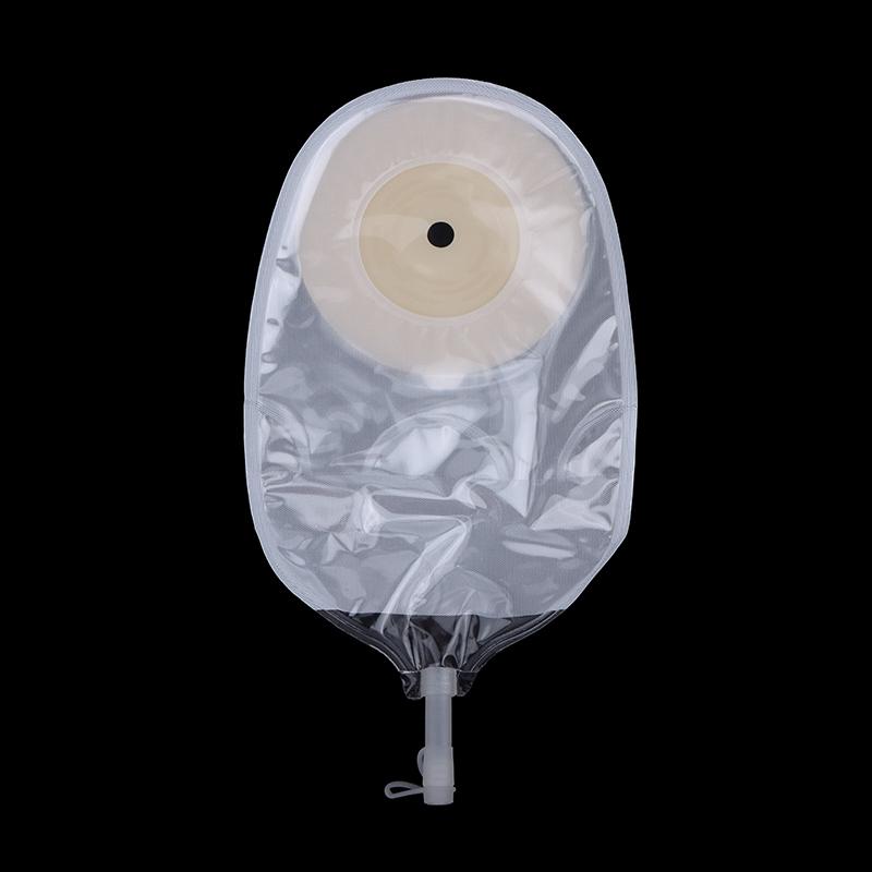 10 Pcs Drain Valve One-Piece System Colostomy Bags For Adults Disposable Colostomy Pouch Opening 20-65Mm With Clip Closure