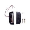 APSMOTIV LED Licence Number Plate Lamp Light 24v Trailer Truck Bus CAR E APP-12000802/12000804 (Black)