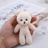 Rings Stuffed Animal Backpack Keychain Bear Plush Doll Mini Plush Bear Plush Bear Toys Bear Pendant