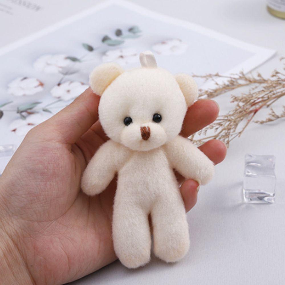 Rings Stuffed Animal Backpack Keychain Bear Plush Doll Mini Plush Bear Plush Bear Toys Bear Pendant