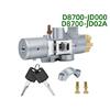Steering Column Key Lock Core Repair Set for J10 2007-2014 With 2 Keys, Left Hand Drive Driver Side, D8700-JD000 D8700-JD02A Service Part