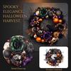 Halloween Wreath with Dry Twigs for Fall Door Decoration, Home Front Door Decor