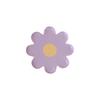 Wind Daisy Disposable Plate Children'S Holiday Party Ornament Birthday Party Cake Paper Plate Decoration