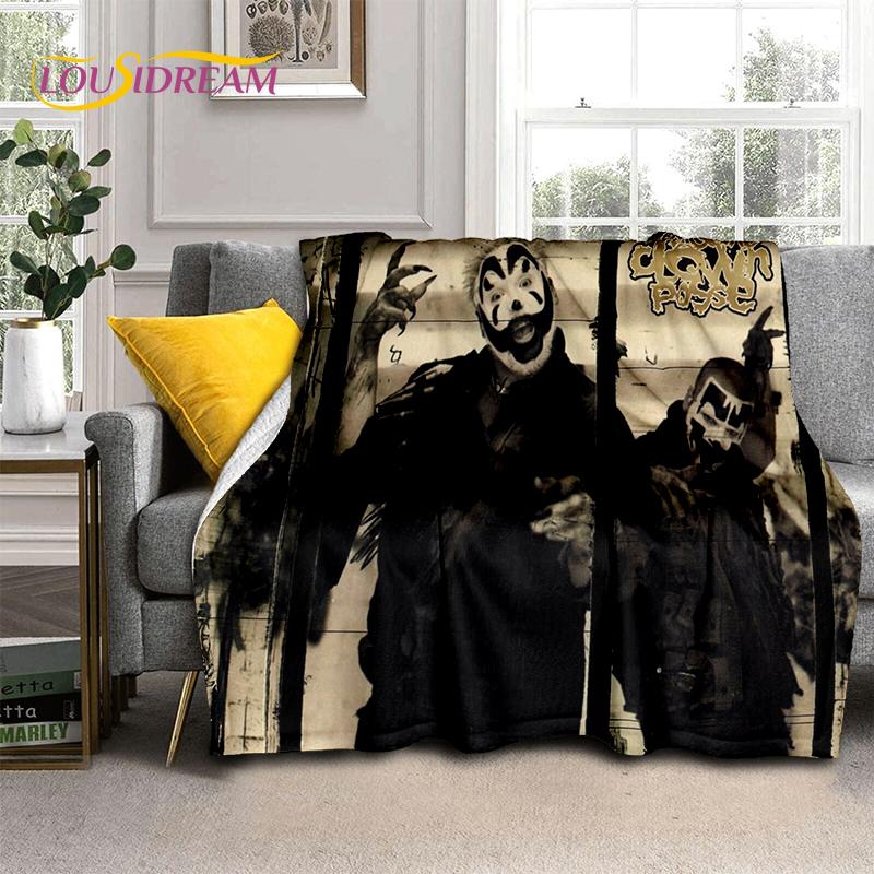 Rap Metal Insane Clown Posse Icp Juggalo Soft Flannel Blanket for Bed Bedroom Sofa Picnic,Throw Blanket for Cover Outdoors Gifts