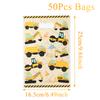 Engineering Vehicle Theme Handbag Gift Candy Packing Bag Construction Theme Birthday Party Decor Kids Baby Shower Party Supplies
