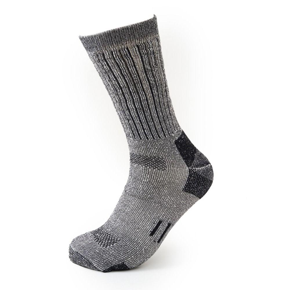 Fashion Fuzzy Merino Wool Socks Thickened Breathable Men's Walk Warm Anti-Odor Socks Mountaineering Winter Warm Socks For Men