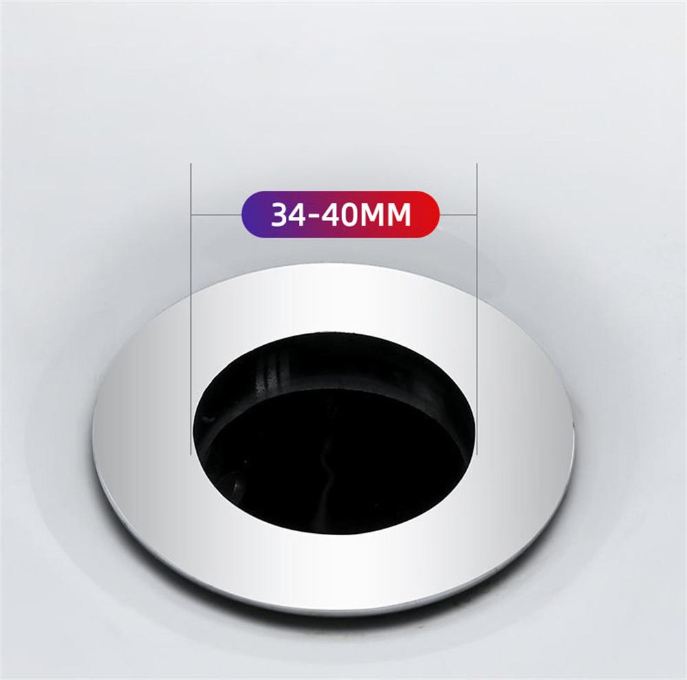 Universal Bathroom Sink Plug Stopper Wash Basin Core Bounce Pop Up Drain Filter