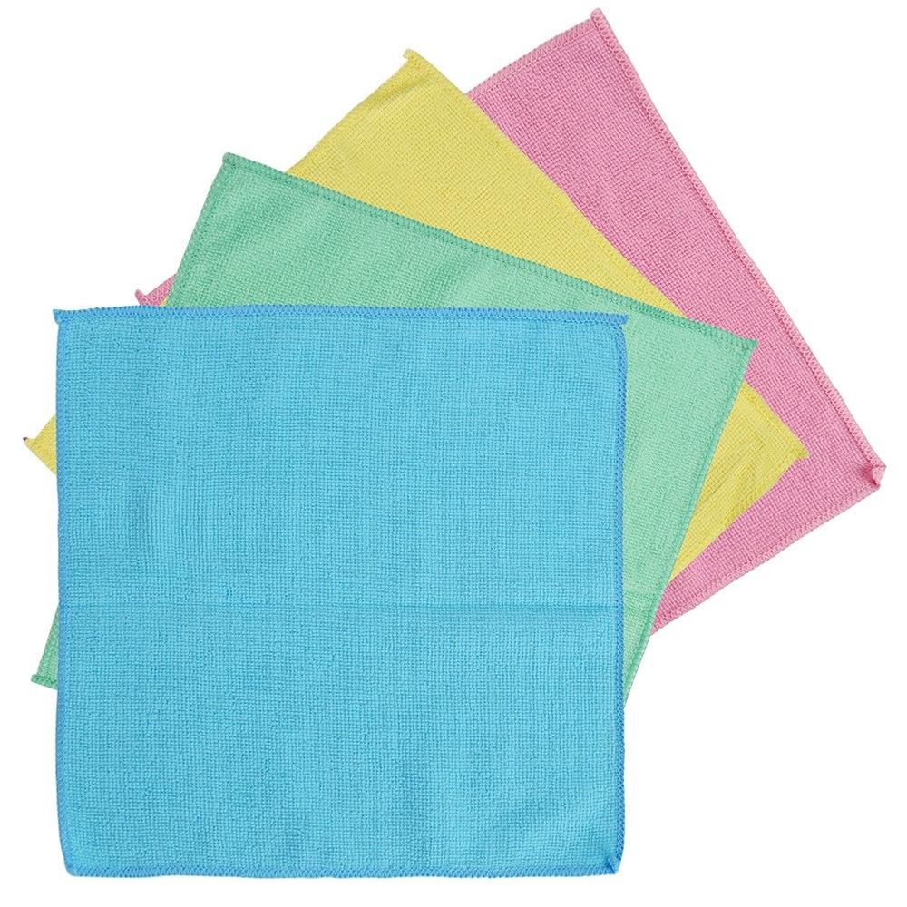 50x Microfiber Kitchen Cloths for Wiping and Cleaning
