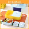 Student Bento Box With Multiple Compartments For Office And School Use