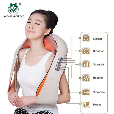 U Shape Massager Electrical Infrared Vibrating Shiatsu Kneading Back Neck Body Massager