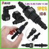 ID8 7.89/9.89/9.49/11.8 Car Fuel Quick Release Hose Connector Gasoline Diesel Oil Pipe Pump Rubber Fitting Car Connector System