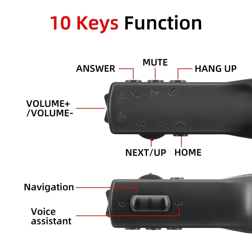 Remote Controller Universal Car Steering Wheel Buttons 8 Keys Car-styling 12V Wireless Control For Music Phone DVD Navigation Multi-functional
