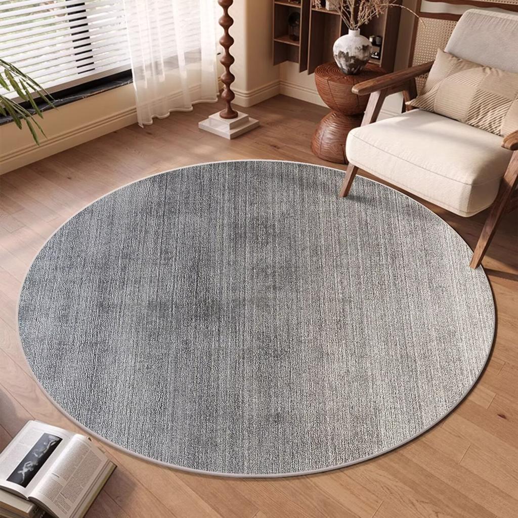 Modern Abstract Round Carpet Living Room Decoration Sofa Area Rugs Home Light Luxury Floor Mat Room Decor Soft Carpet Washable