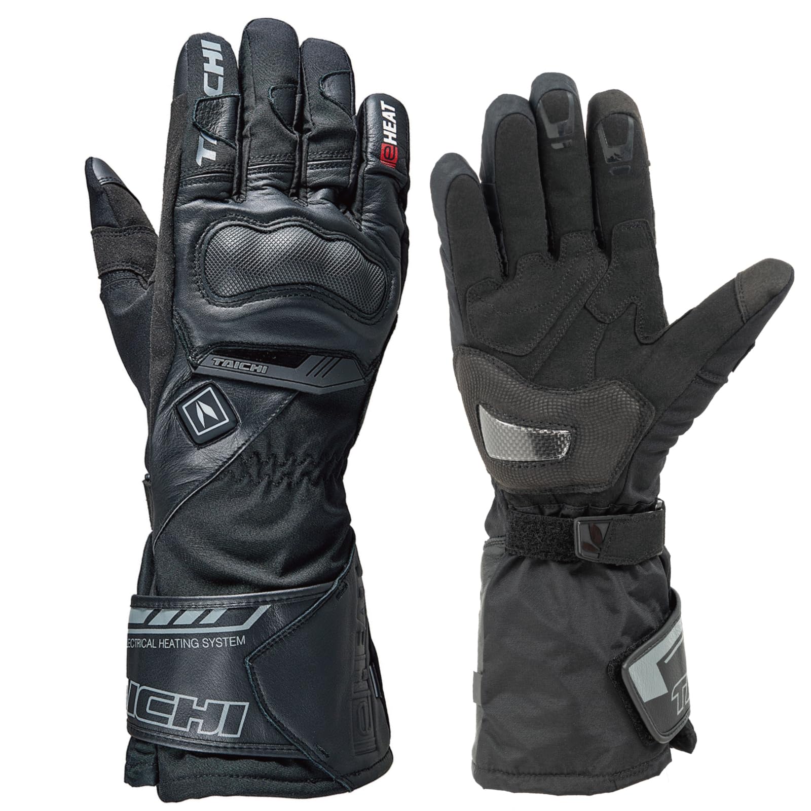 

Мотоциклетные перчатки с электроподогревом RS Taichi RST655, Осень, Зима, Водонепроницаемые, Защита от холода, Теплоизоляция, Large чёрный