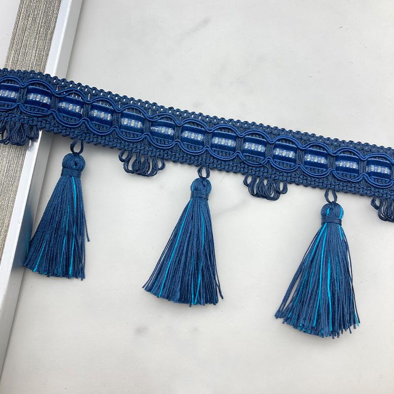 3/6M Europejski styl frędzle koronkowe wykończenia krawędzi DIY tkanina do szycia koronka wykończenie frędzle ubrania zasłony stół tapicerka wystrój akcesoria