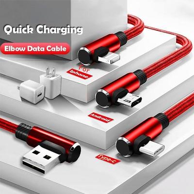 Micro USB Ladekabel geeignet für iPhone Samsung Huawei Huawei Typ C Handy USB Kabel Schnellladekabel